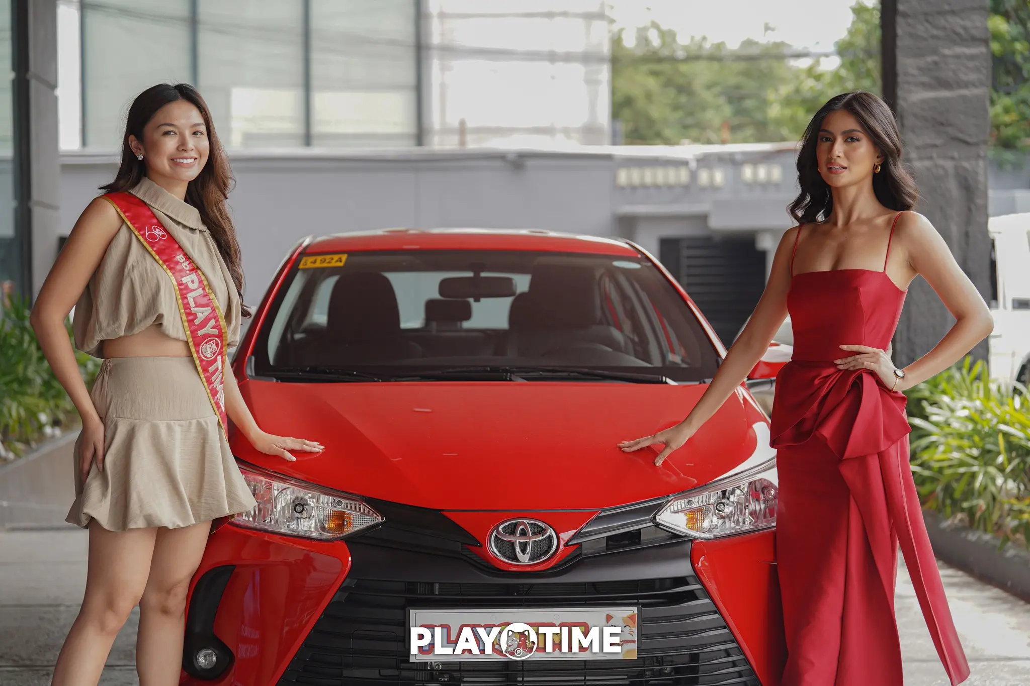 playtime car giveaways with 2 models