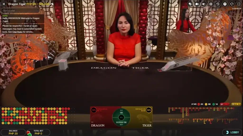 playtime casino dragon tiger