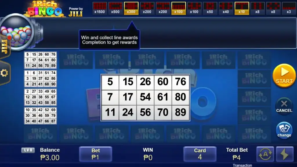playtime irich bingo